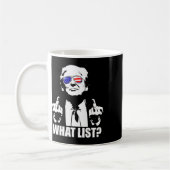 Mug Drôle Trump Quelle Liste 1 (Gauche)