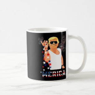 Mug Drôle Trump sel Merica liberté 4 juillet cadeaux