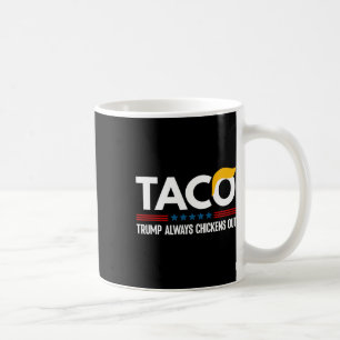 Mug Drôle Trump Taco Trump se dégonfle toujours 6