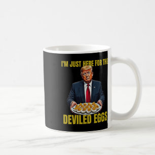 Mug Drôle Trump Thanksgiving Je suis juste ici pour le