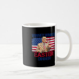 Mug Drôle Trump vainqueur Dîner de Pâques Jour de Pâqu