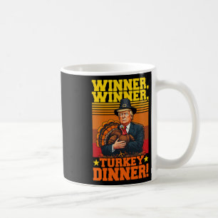 Mug Drôle Trump Winner Dîner Turquie Thanksgivi