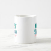 Mug Drôle Turquoise Laisser Il Neige Quelque Part Aill (Centre)