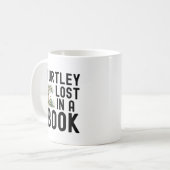Mug Drôle Turtle Book Lover Lecture Citation (Devant gauche)