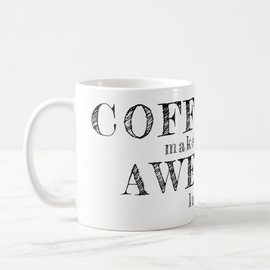 Mug Drôle typographie cadeau personnalisé pour avocat (Gauche)