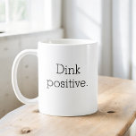 Mug Drôle Typographie Pickleball Simple Minimaliste<br><div class="desc">Profitez de votre café avec une touche d'humour avec la Drôle Pickleball Typographie Simple Minimaliste Café Mug. Cette tasse élégante présente un design épuré et minimaliste, avec des paroles pleines d'esprit qui vous apportent un sourire au visage. Fabriqué en céramique de haute qualité, il est parfait pour votre brasserie du...</div>