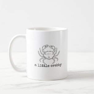 Mug Drôle Un Peu Grognon Minimaliste Esthétique D'été