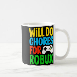 Mug Drôle Va Corvées Robux Vidéo Joueur