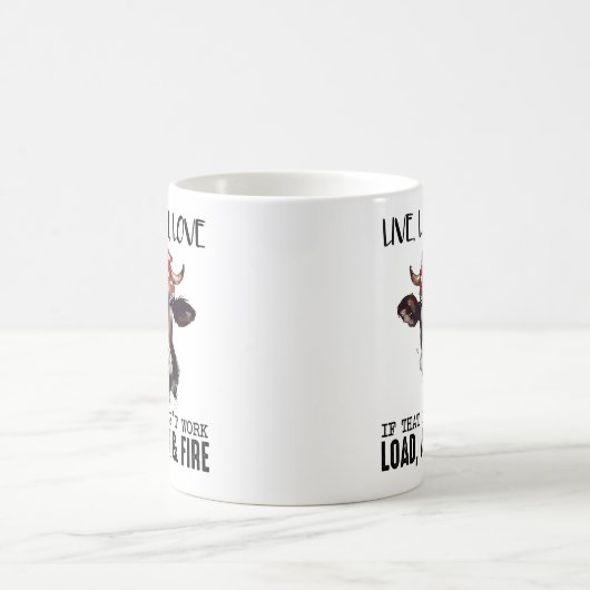 Mug Drôle Vache Dit (Centre)