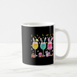 Mug Drôle Vin Gles Lapin Avec Panier Oeuf Ressort Mât