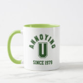 Mug Drôle Vous Agaçant Mug, Vert (Gauche)