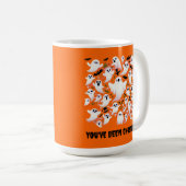 Mug Drôle Vous Avez Été Ghosté Des Fantômes En Vol (Devant droit)