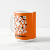 Mug Drôle Vous Avez Été Ghosté Des Fantômes En Vol (Devant gauche)