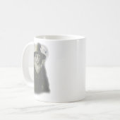Mug Drôle Weird Kitten Wizard Ghost Cat Meme Catdalf H (Devant gauche)