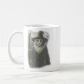 Mug Drôle Weird Kitten Wizard Ghost Cat Meme Catdalf H (Gauche)
