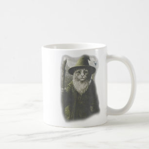 Mug Drôle Weird Kitten Wizard Ghost Cat Meme Catdalf H