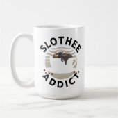 Mug Drôle Wordplay Sleepy Sloth (Gauche)