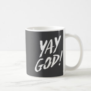 Mug Drôle Yay Dieu Graphique Jésus Christianisme Gif