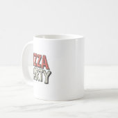 Mug Drôle Zza Party Discours Costume Pour Garçons Et F (Devant gauche)
