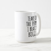 Mug Drôles de larmes de gens que j'ai battus à Boggle (Devant droit)