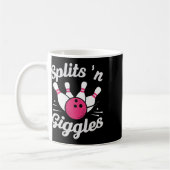 Mug Drôles de splits N Rires Bowling Quilleur Bowling (Gauche)
