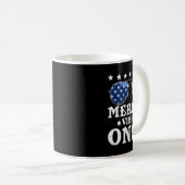 Mug Drôles de vibrations Merica Drapeau américain Sung (Devant droit)