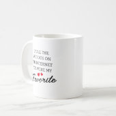 Mug Drôles d'Internautes Couple (Devant gauche)