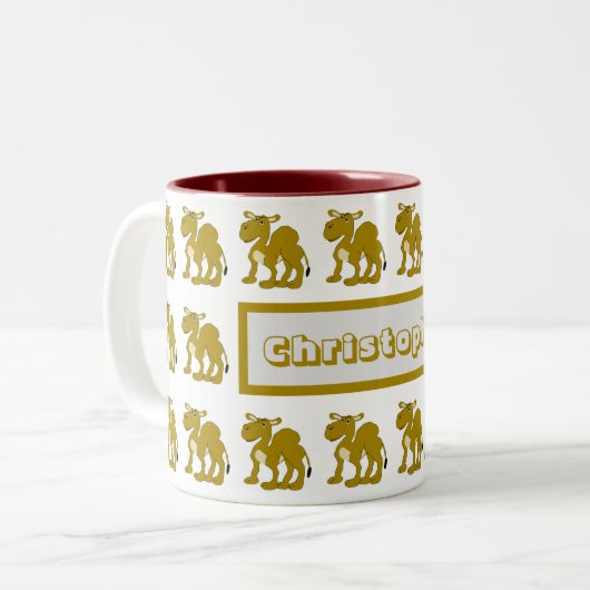 Mug Dromedary Camel Design (Devant gauche)