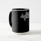 Mug Drone Pilote Quadcopter Pilote Drone (Devant gauche)