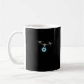 Mug Drone sur drone RC pour pilote UAS d'aéronef RC (Gauche)