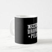 Mug Drones Pilotes Quadcopter Drones FPV Camera Cadeau (Devant gauche)