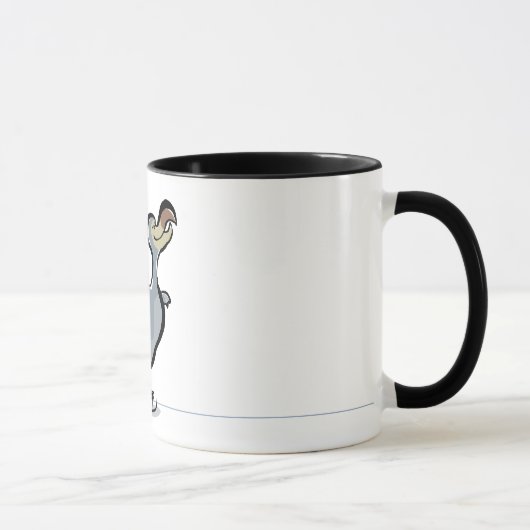 Mug dronte de patinage de glace (Droite)