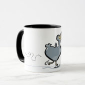 Mug dronte de patinage de glace (Devant gauche)
