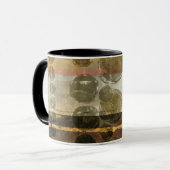 Mug Droplets verts circulaires (Devant gauche)