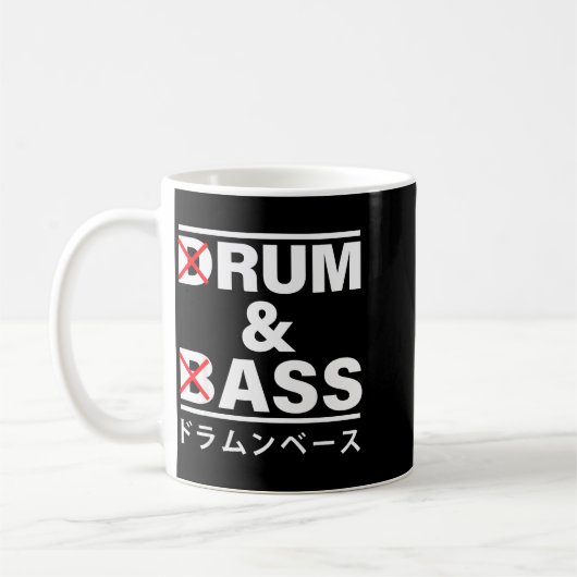 Mug Drum And B Japanese Funny (Gauche)
