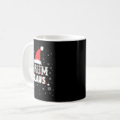 Mug Drum Claus Santa Christmas Drummer Long Sleeve  (Devant gauche)