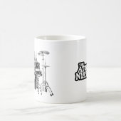 Mug Drummer Cat of the Atomic Nyanckos (Centre)