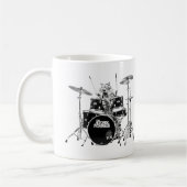 Mug Drummer Cat of the Atomic Nyanckos (Gauche)