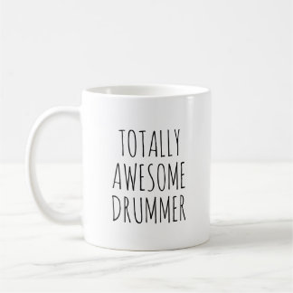 Mug Drummer complètement génial amusant