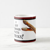 Mug Drummer Drumming Percussion Drum Rock Band (Centre)