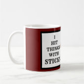 Mug Drummer Drumming Percussion Drum Rock Band (Gauche)