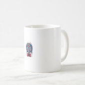 Mug Drummer Rocker Labrador Retriever Chien Drummer (Devant droit)