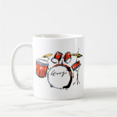 Mug drums (Gauche)