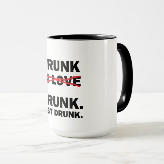 Mug Drunk (Devant droit)