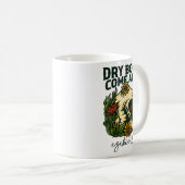 Mug Dry Bones Come Alive Christian Skeleton Floral Eze (Devant droit)