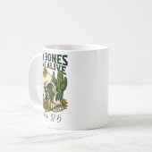 Mug Dry Bones Come Alive Christian Skeleton Floral Eze (Devant gauche)