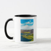 Mug Dry Falls State Park, barrage Grand Coulee (Gauche)