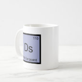 Mug Ds - Tee du symbole d'élément de chimie Sergent in (Devant gauche)