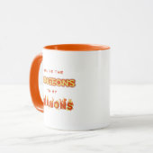 Mug DTMD - Musique orange (Devant gauche)