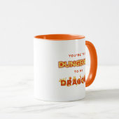 Mug DTMD - Musique orange (Devant droit)